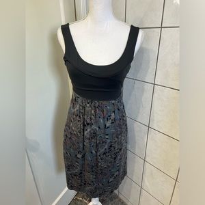 Athleta Black and Blue Mini Dress